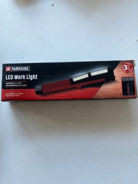 Led werklamp ( penformaat ) nieuw , merk ; parkside, Ophalen, Nieuw