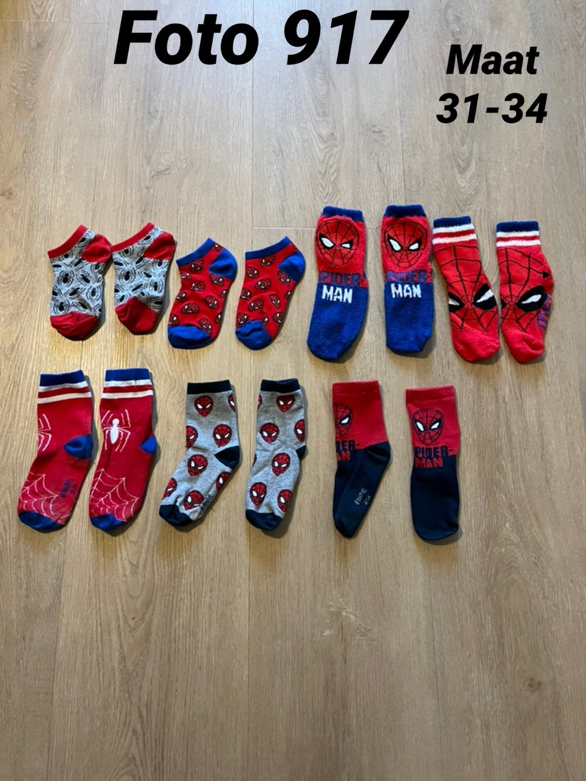 Sokken pakket jongen spiderman *foto 917*, Ophalen of Verzenden, Zo goed als nieuw, Jongen, Sokken