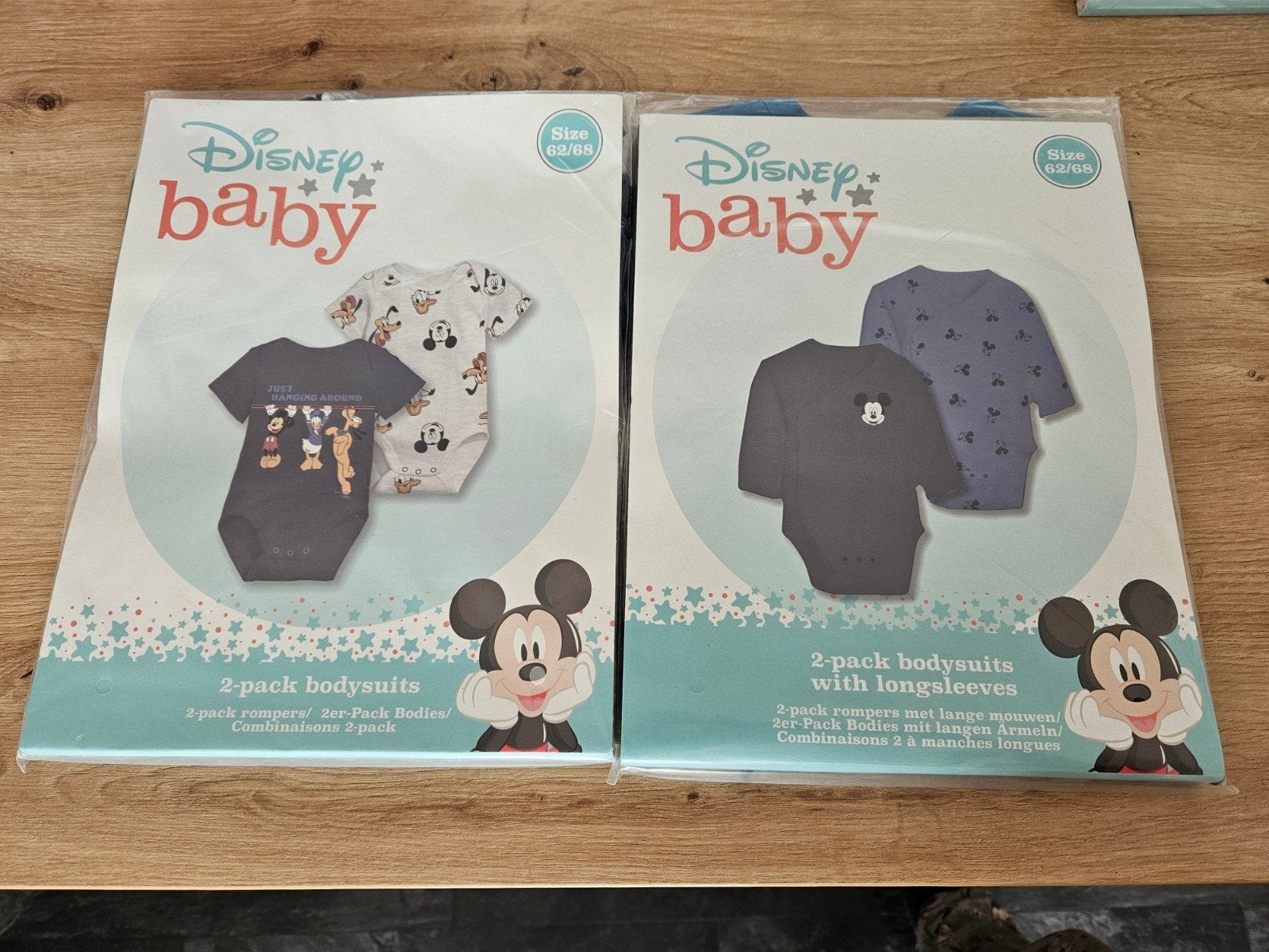 Disney Baby Rompers/Bodysuits Maat 62/68 - Nieuw, Nacht- of Onderkleding, Nieuw, Disney Baby, Ophalen of Verzenden
