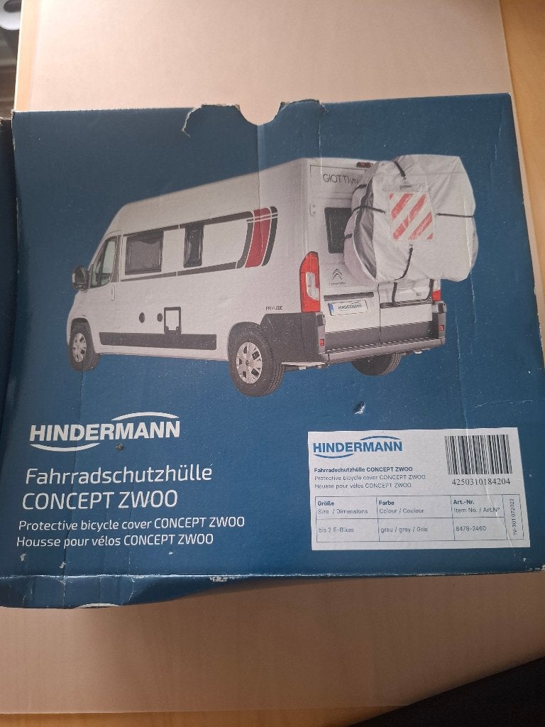 Hindermann fietshoes voor op de camper, Caravans en Kamperen, Ophalen of Verzenden, Nieuw