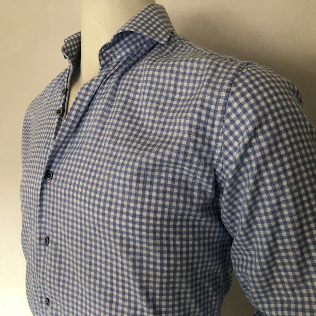 Gentiluomo shirt - overhemd - heren slim fit, Verzenden, Zo goed als nieuw, Overige kleuren, Halswijdte 39/40 (M)