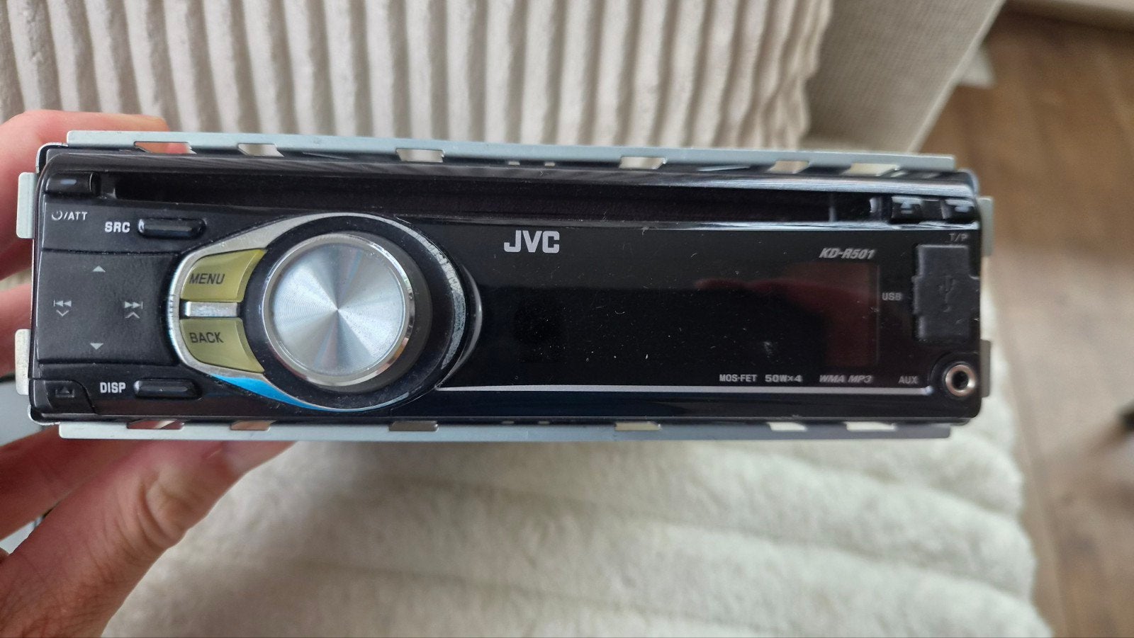 JVC KD-R501 Autoradio - CD/MP3/USB/AUX, Auto diversen, Autoradio's, Ophalen of Verzenden, Gebruikt