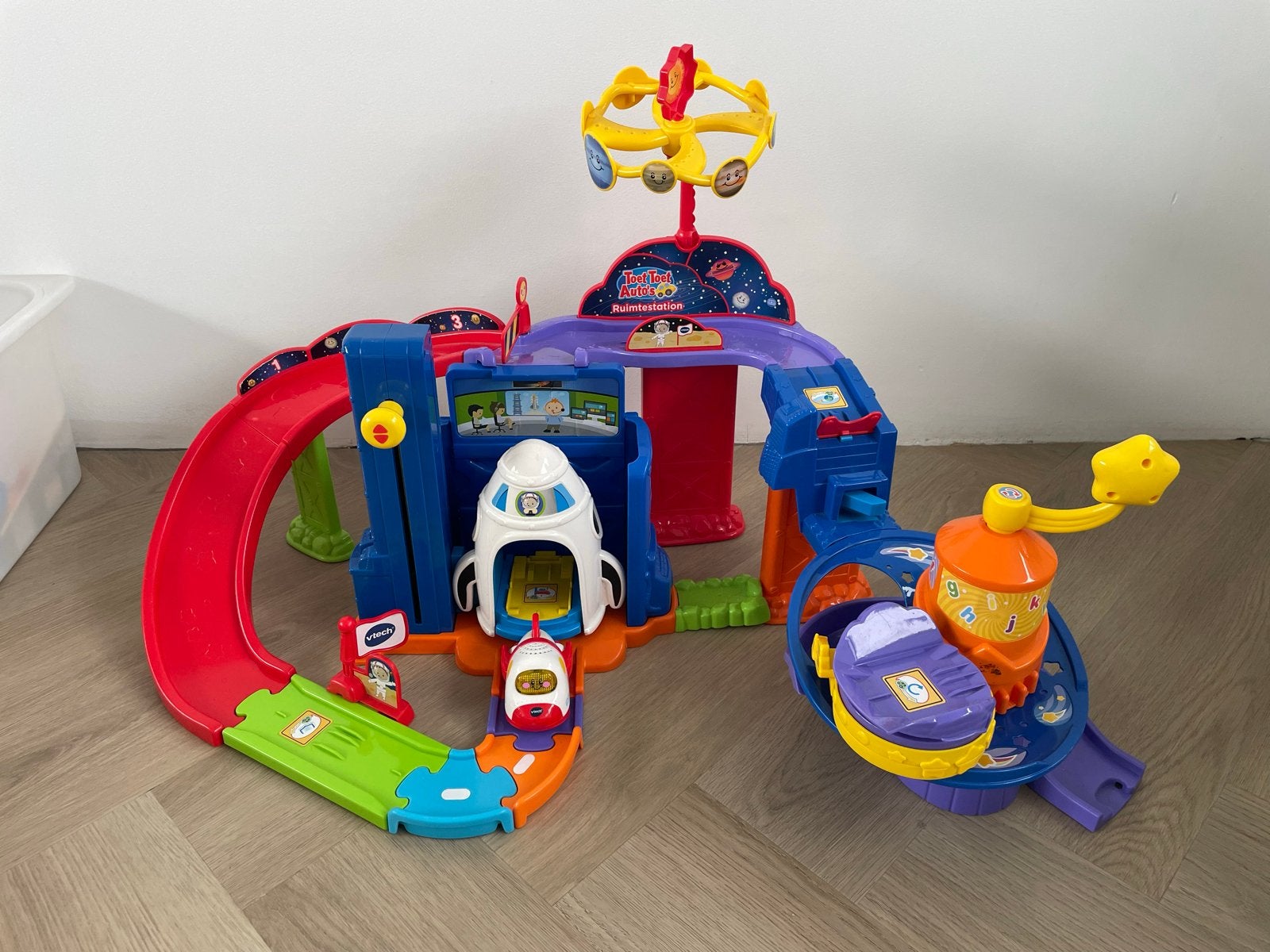 VTech Toet Toet Auto's Ruimtestation, Ophalen of Verzenden, Zo goed als nieuw, Jongen of Meisje