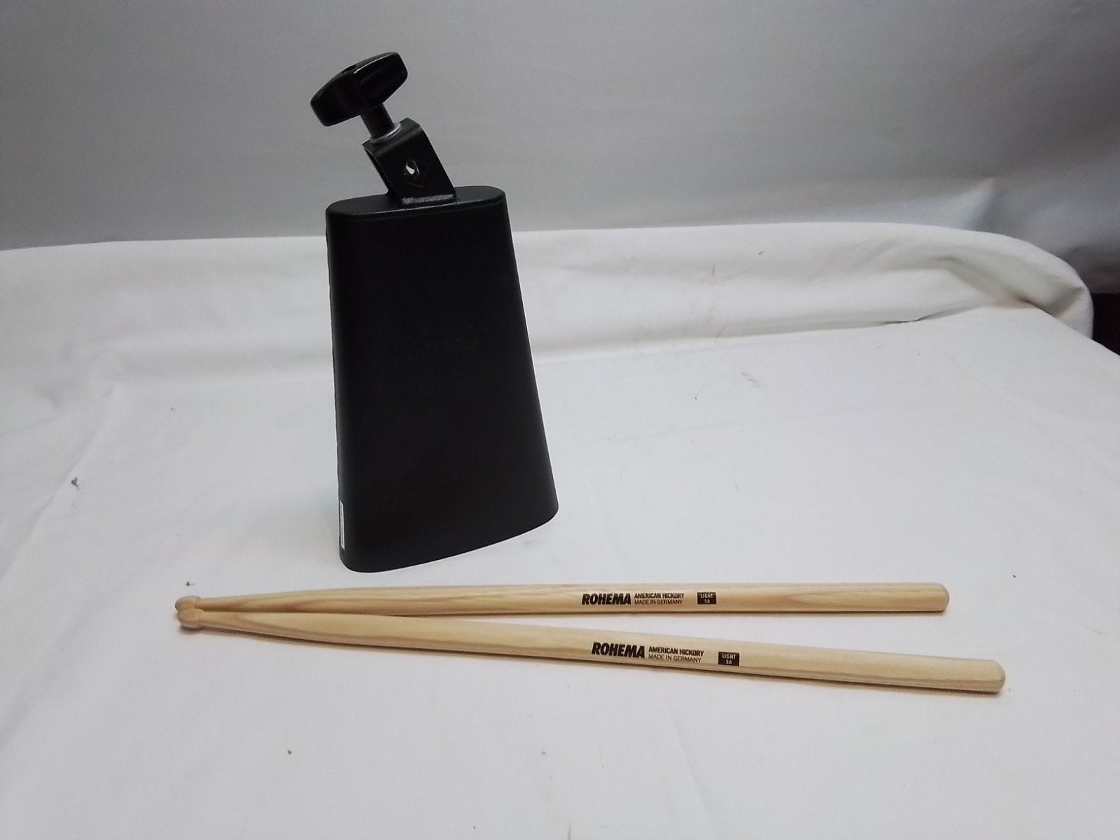 Pearl Cowbell met Rohema drumstokken, Ophalen of Verzenden, Zo goed als nieuw, Pearl