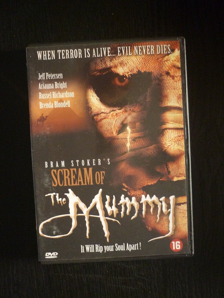 Scream of the Mummy (originele dvd) Bram Stoker, Vampiers of Zombies, Engels, Vanaf 16 jaar, Nederlands