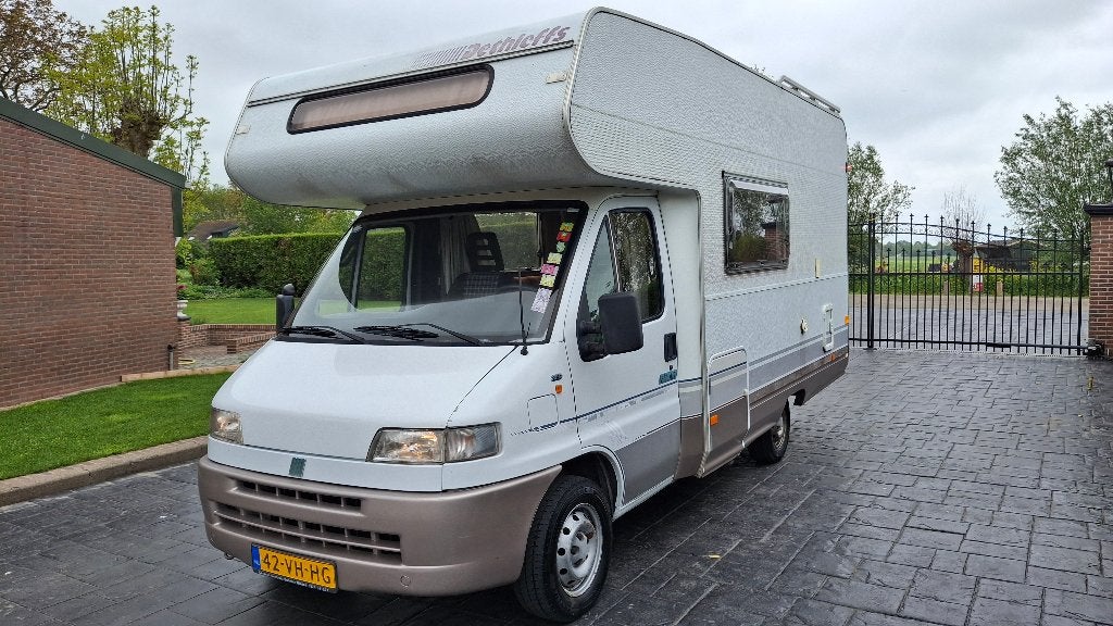camper Dethleffs 2.5 Turbo keuken douche toilet boiler 5pers, Fiat, Bedrijf, Dethleffs, 5 tot 6 meter