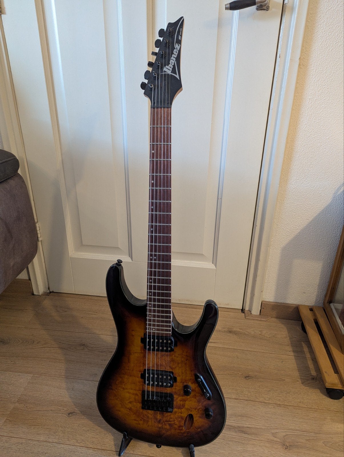 Ibanez S621QM met dimarzio tone zone, Ophalen, Solid body, Ibanez