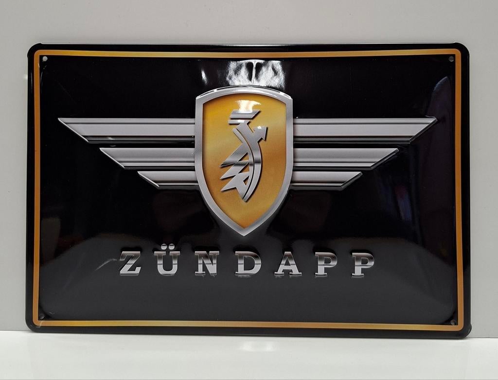Zündapp Emaille Reclamebord - Nieuw in Verpakking, Ophalen of Verzenden
