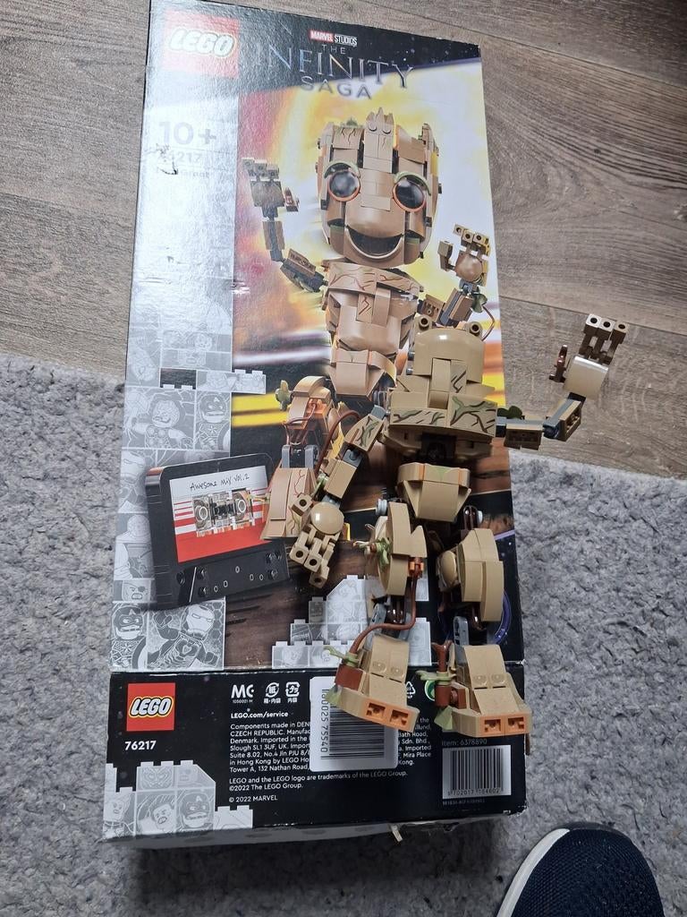 Robot van lego, Ophalen