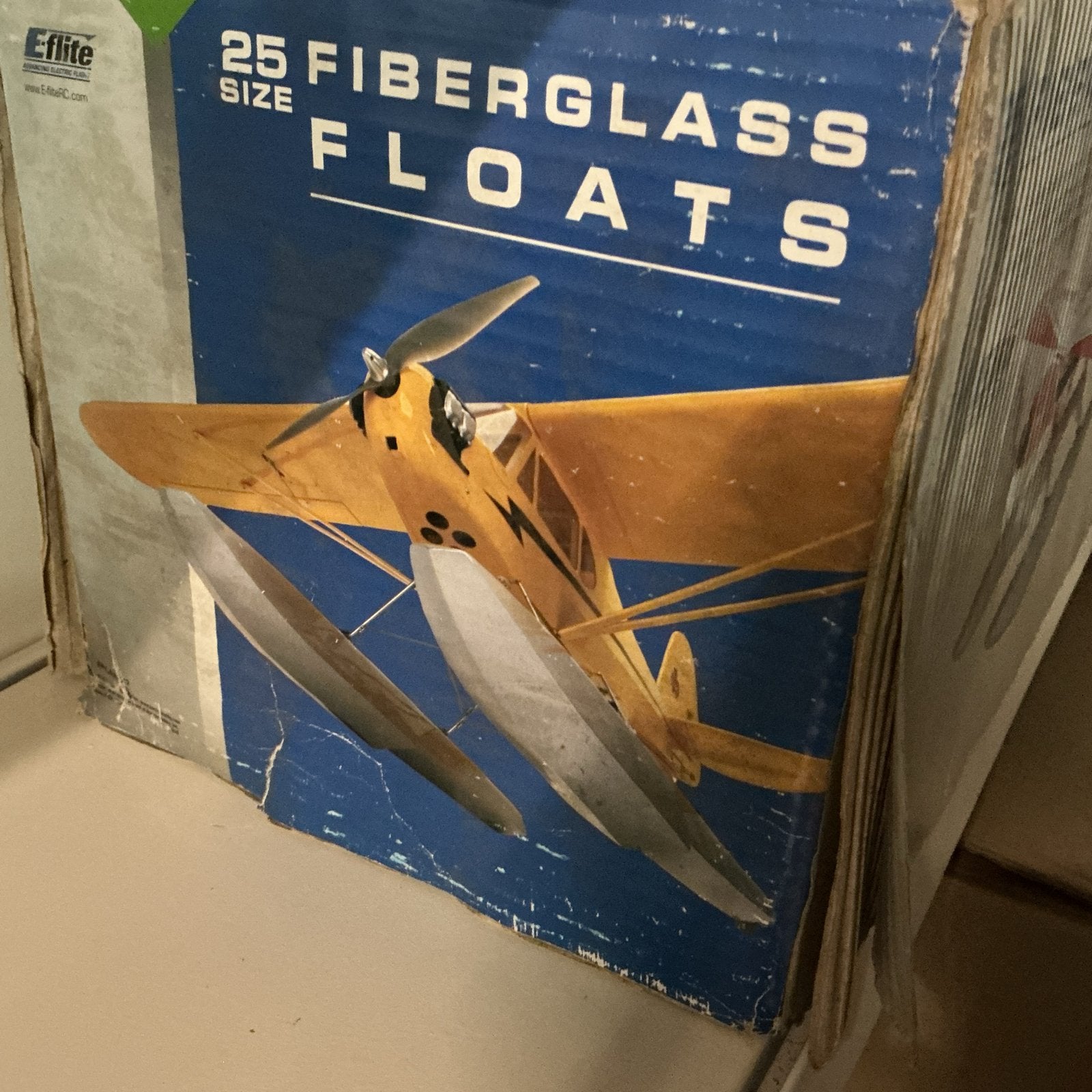 E-flite 25 Size Fiberglass Floats voor RC Vliegtuigen, Ophalen of Verzenden, Nieuw