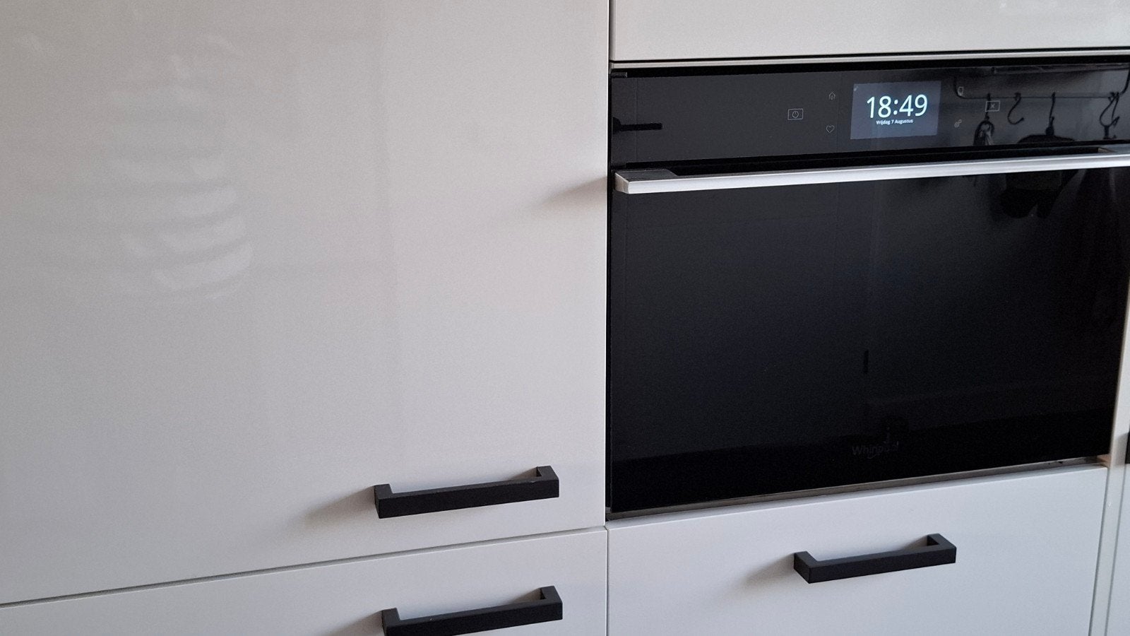 Whirlpool W11 MW161 Inbouw Combimagnetron Zwart, Witgoed en Apparatuur, Magnetrons, Ophalen, Oven, Inbouw