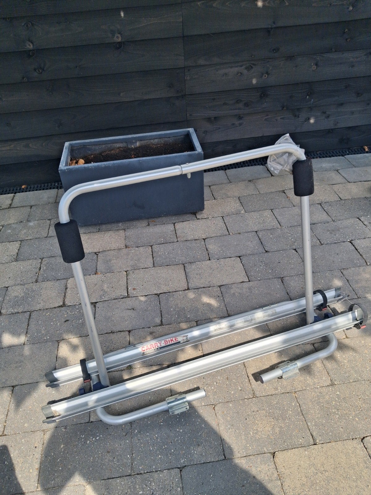 - Carry-Bike Caravan XL  voor op de distel, Ophalen, 2 fietsen, Gebruikt, Achterklepdrager
