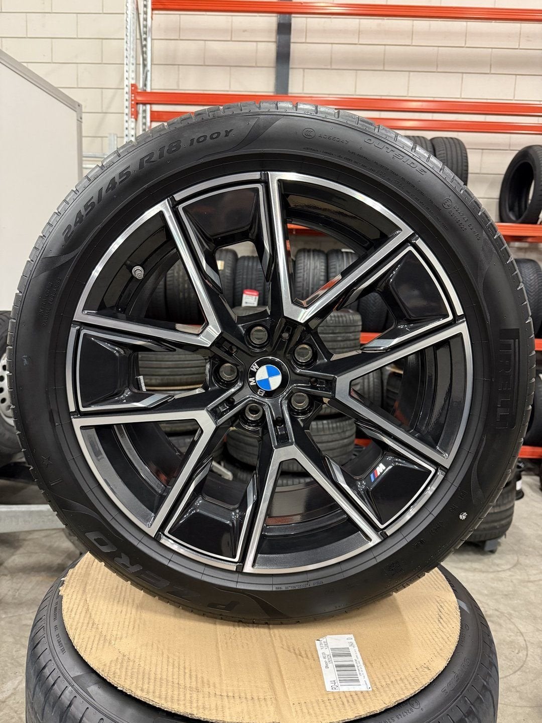 18" orig. bmw 4 serie i4 G26 styling 858M velgen 8747286, 18 inch, -, -, Banden en Velgen