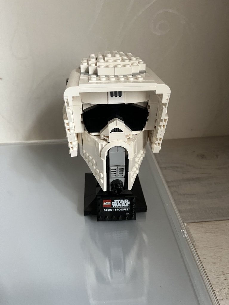 Scout Trooper helm (75305) LEGO (IN ELKAAR), Ophalen of Verzenden, Zo goed als nieuw, Overige typen