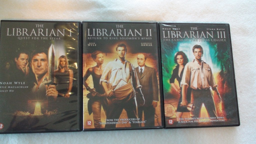 The librarian deel 1 2 en 3, Ophalen of Verzenden, Zo goed als nieuw, Actie, Nederlands
