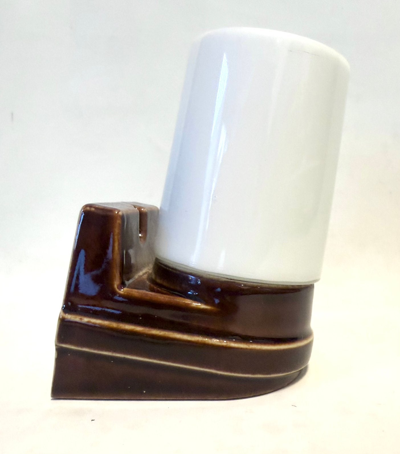 Wandlampje - Sigvard Bernadotte *design*vintage*, Glas, Bruin, Nieuw, Ophalen of Verzenden