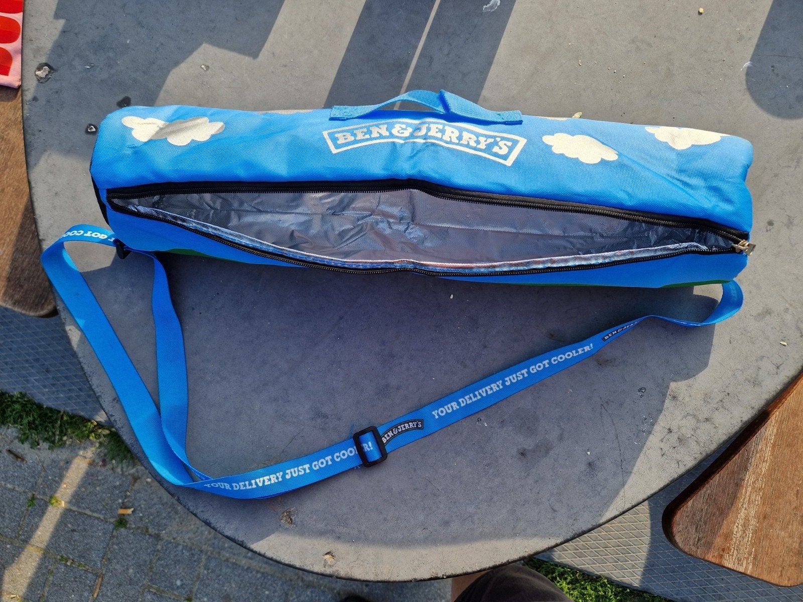 Ben & Jerrys ijstas, limited edition, Ophalen of Verzenden, Gebruikt, Koeltas, Koelelement