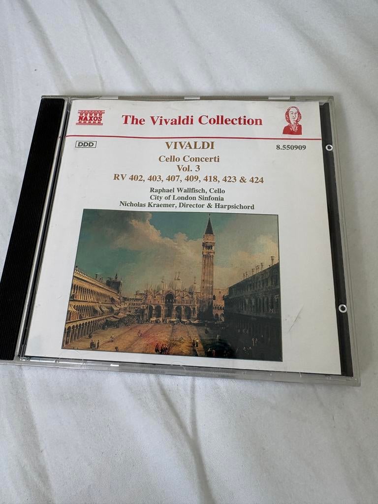 Vivaldi Cello Concerti Vol. 3 - Klassieke CD, Ophalen of Verzenden, Barok, Zo goed als nieuw, Orkest of Ballet