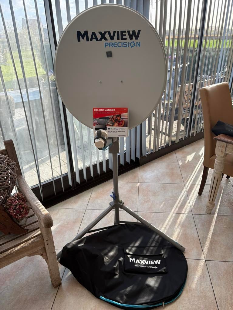 Maxview precision schotel en Hd ontvanger MZ-102, Ophalen of Verzenden, Zo goed als nieuw