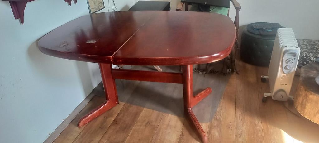 Eettafel, Ophalen, Gebruikt, 100 tot 150 cm, 50 tot 100 cm