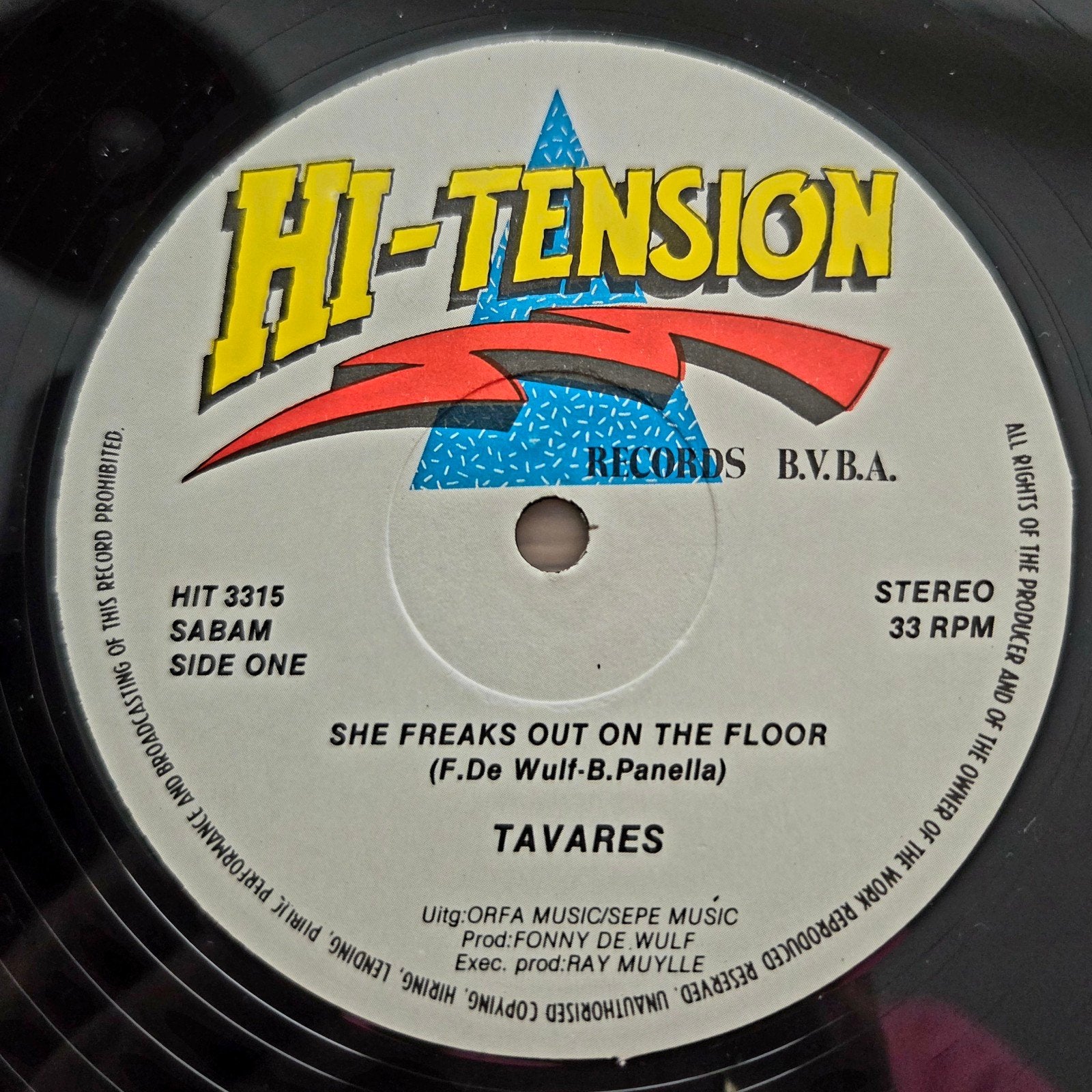 Tavares - She Freaks Out On The Floor, 12" Maxi Single, Cd's en Dvd's, Vinyl Singles, Ophalen of Verzenden