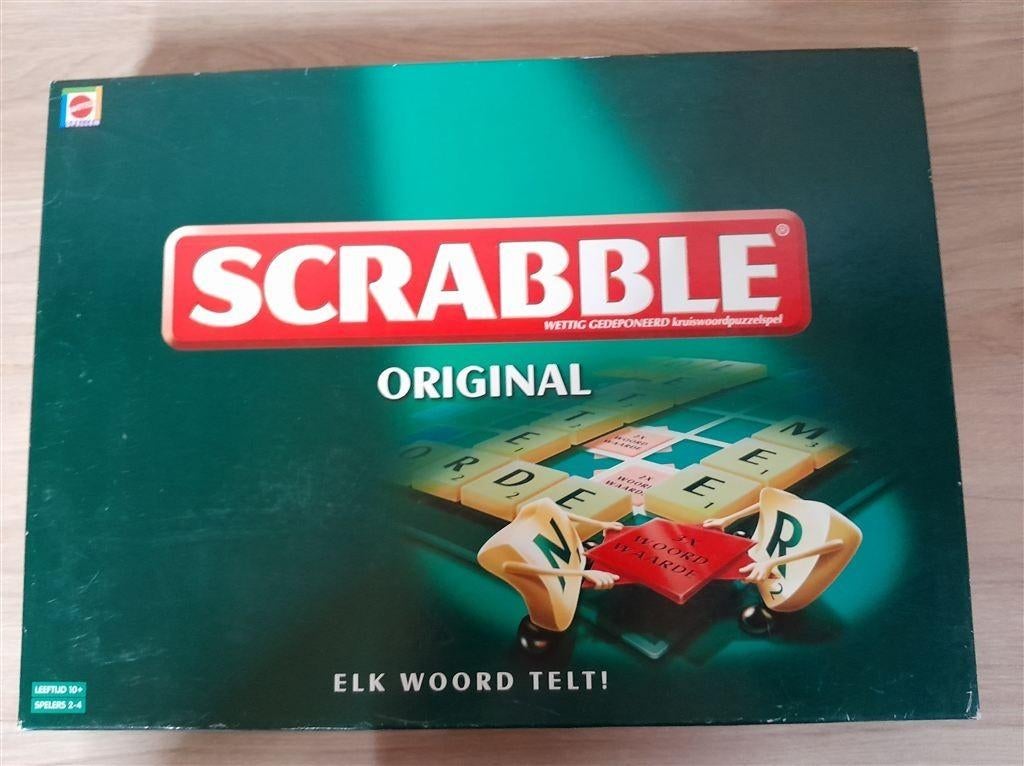 Scrabble original - s1368, Verzenden, Zo goed als nieuw