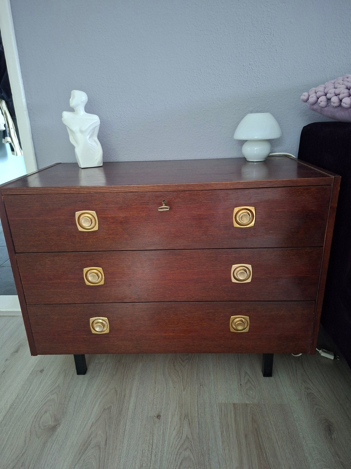 vintage ladekastje, Ophalen, Gebruikt, 50 tot 100 cm, 3 of 4 laden