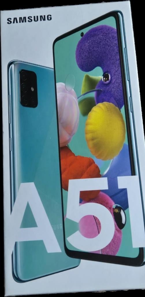 Samsung Galaxy A51 Prism Crush Blue, Telecommunicatie, Mobiele telefoons | Samsung, Blauw, Touchscreen, Ophalen of Verzenden, Zo goed als nieuw