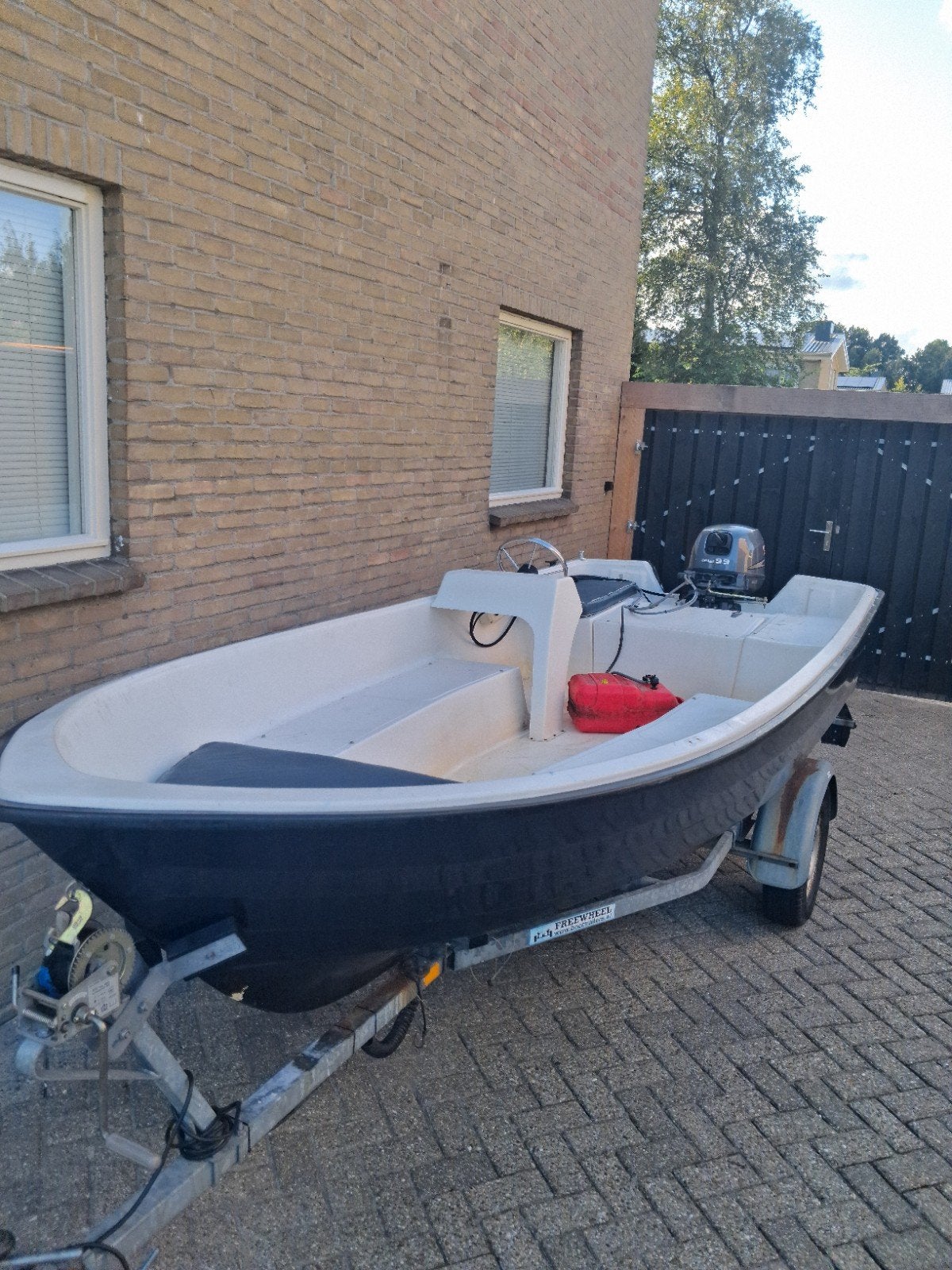 Topcraft Consoleboot compleet, Watersport en Boten, Ophalen, Gebruikt, Met afstandsbediening, Tot 10 pk