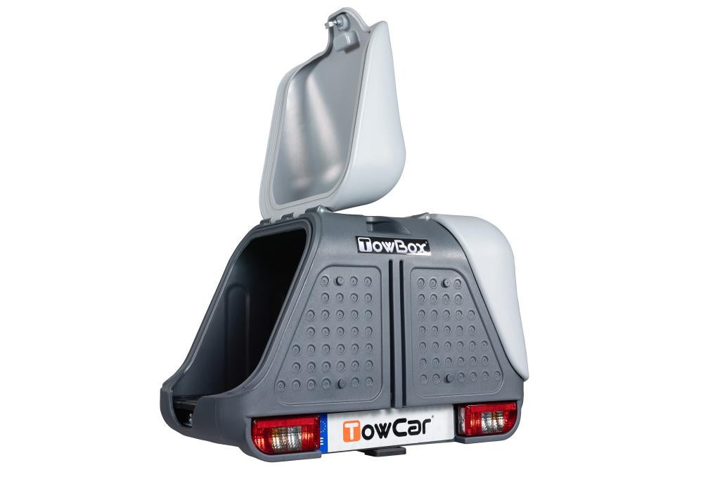 Trekhaakkoffer TowBox V2 390L te huur vanaf €4 p/dag, Auto diversen, Ophalen, Gebruikt