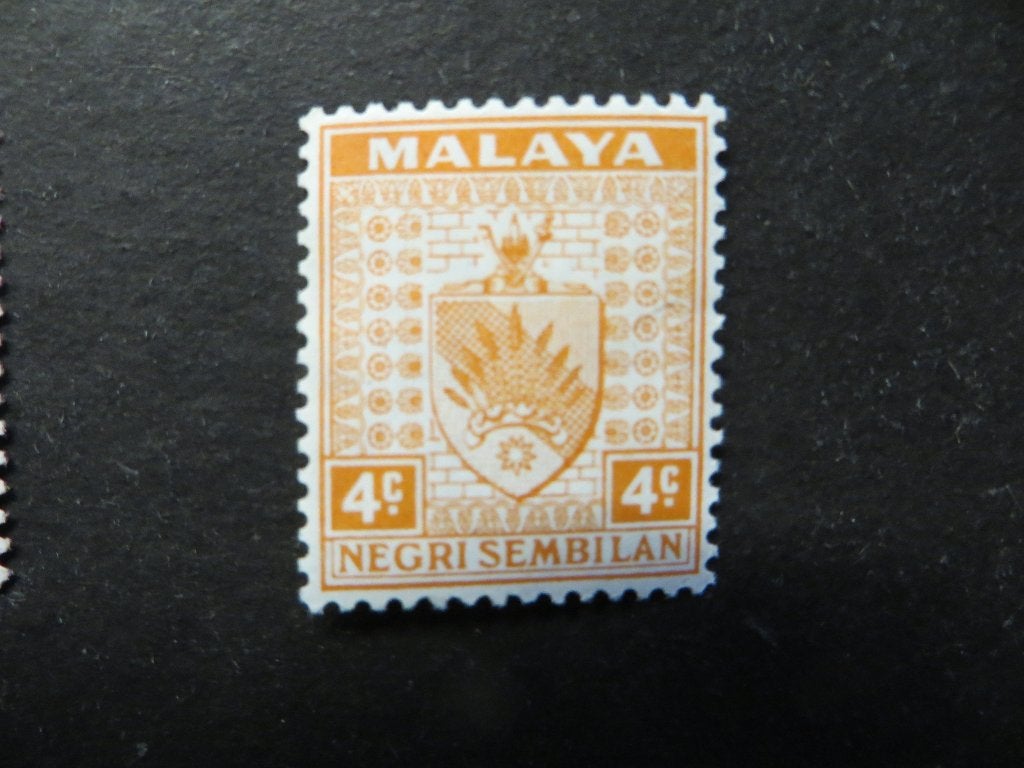 A04856: Negri Sembilan  4 c, Ophalen of Verzenden, Oost-Azië