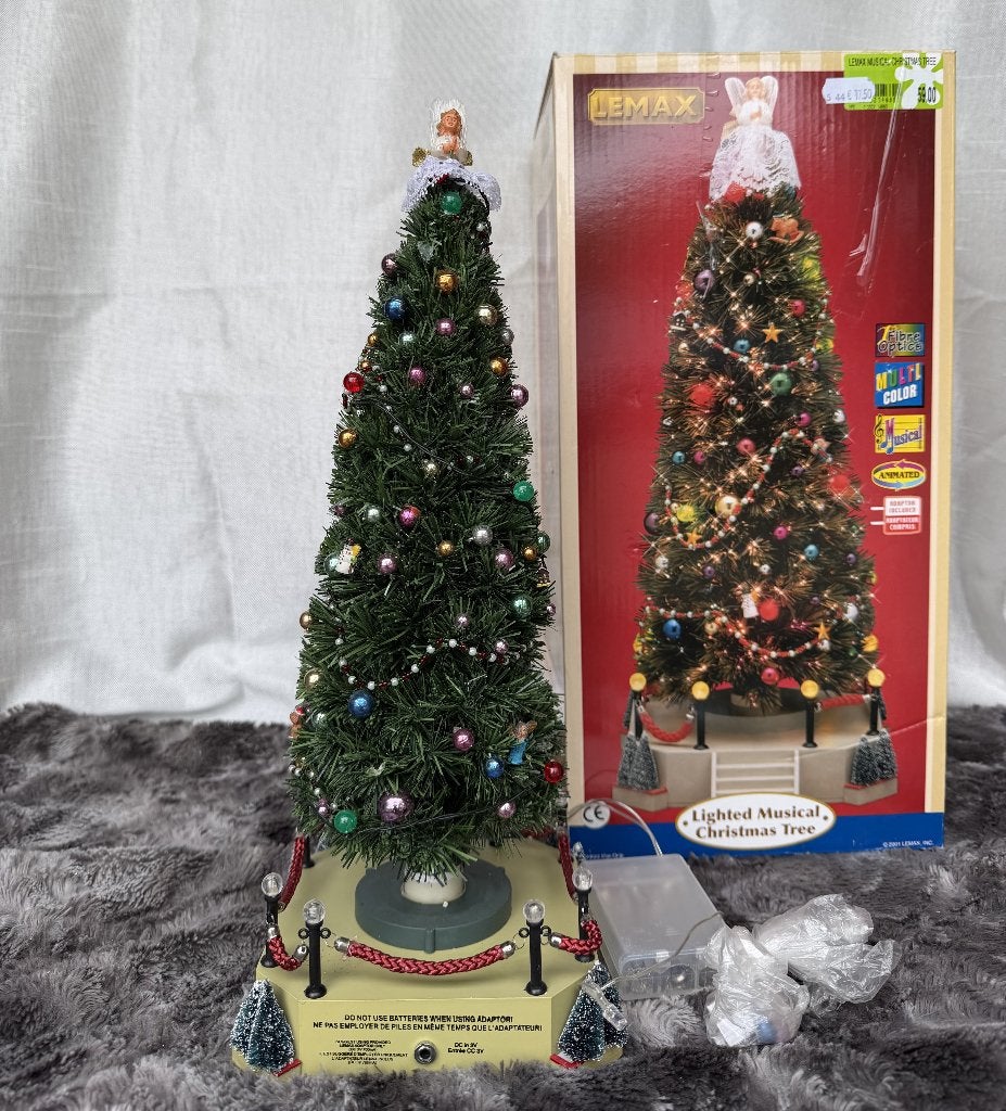 Lemax - Lighted Musical Christmas Tree, Ophalen of Verzenden, Nieuw