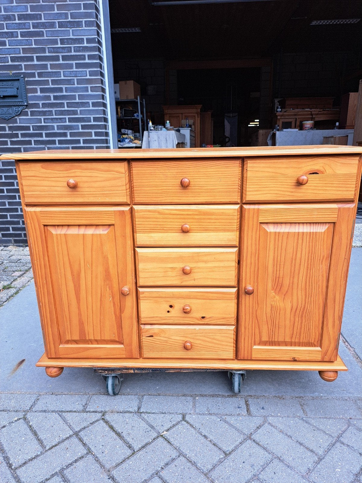 grenen ladekast dressoir commode gratis bezorging regio, R.kooij65@gmail.com, Gebruikt, 100 tot 150 cm, 5 laden of meer
