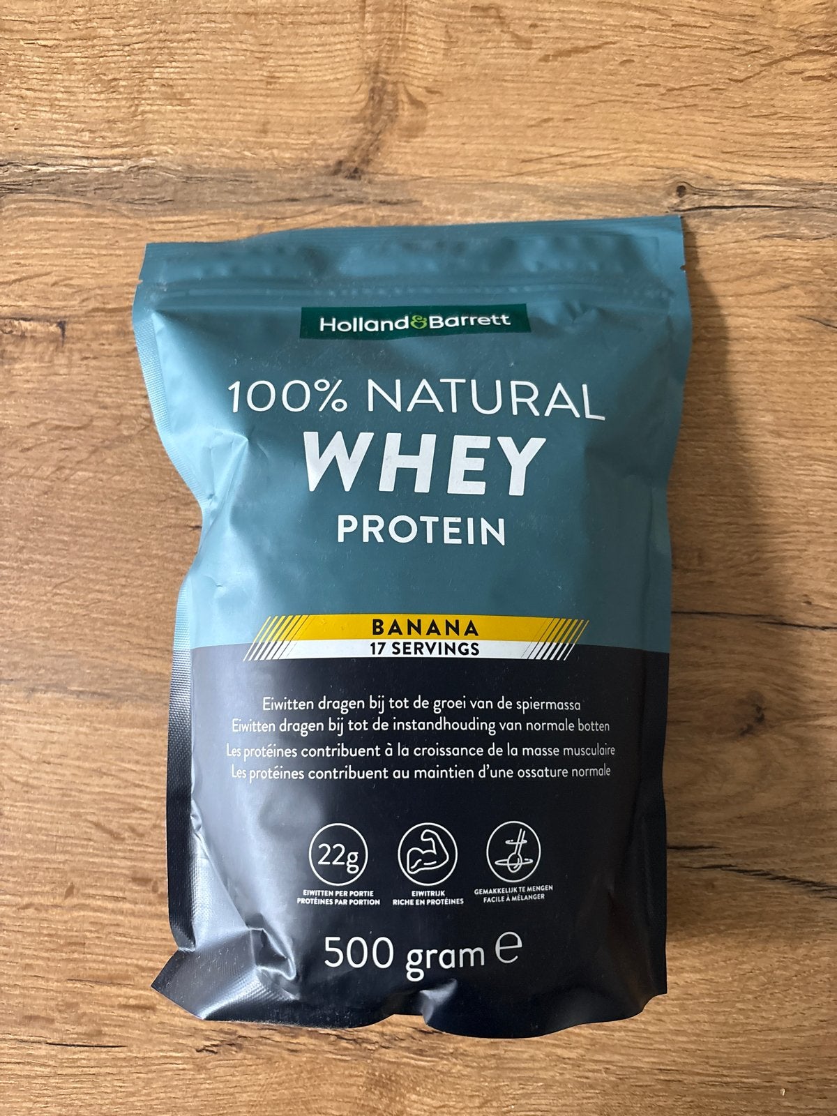 Holland & Barrett 100% Natural Whey Proteïne Banaan, Ophalen of Verzenden, Nieuw, Poeder of Drank