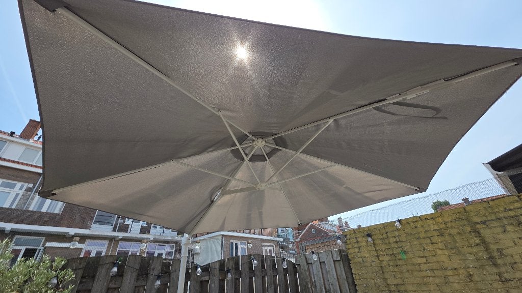 Parasol van IKEA, Ophalen, 2 tot 3 meter, Waterdicht, Zweefparasol