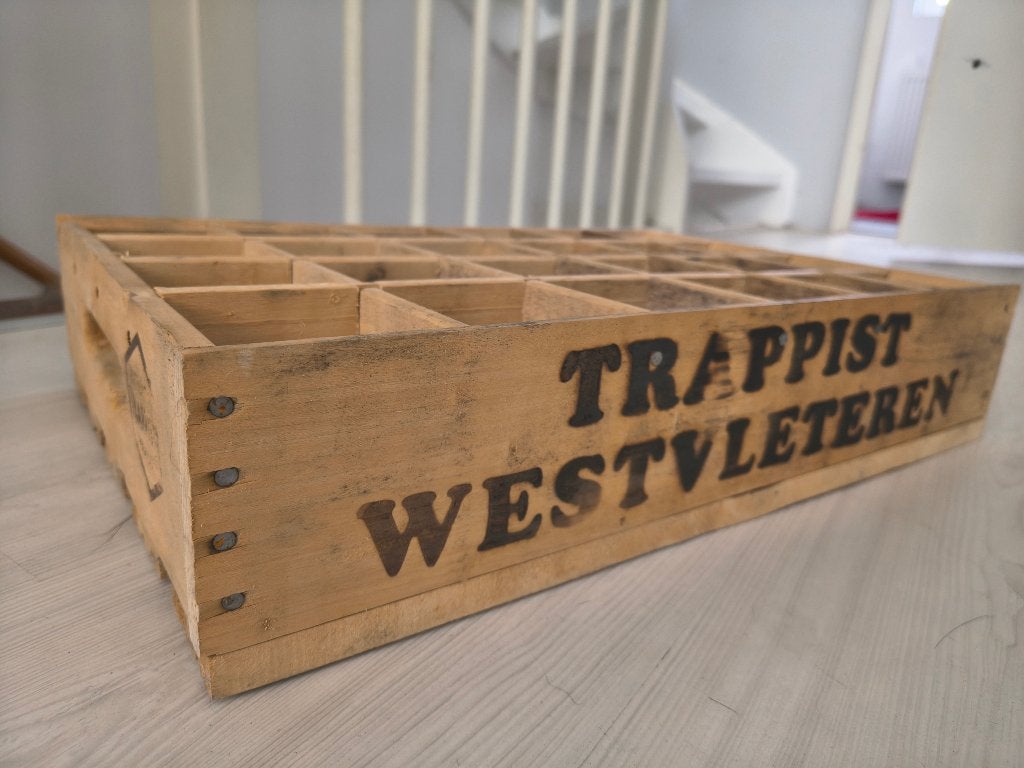 Trappist Westvleteren Beer Crate | Crate Only, Verzamelen, Biermerken, Ophalen, Zo goed als nieuw, Overige typen, Overige merken