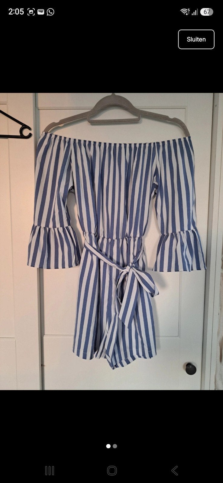 Gestreepte jumpsuit, Shein, Ophalen of Verzenden, Nieuw, Maat 38/40 (M)