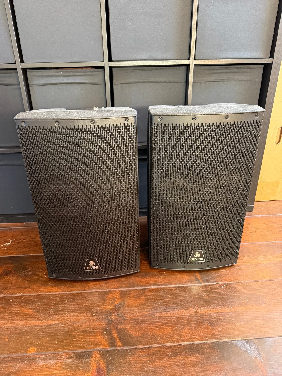 Divine Onyx 12A Actieve Speakerset, Audio, Tv en Foto, Gebruikt, Speakerset, AUX-ingang, Ophalen
