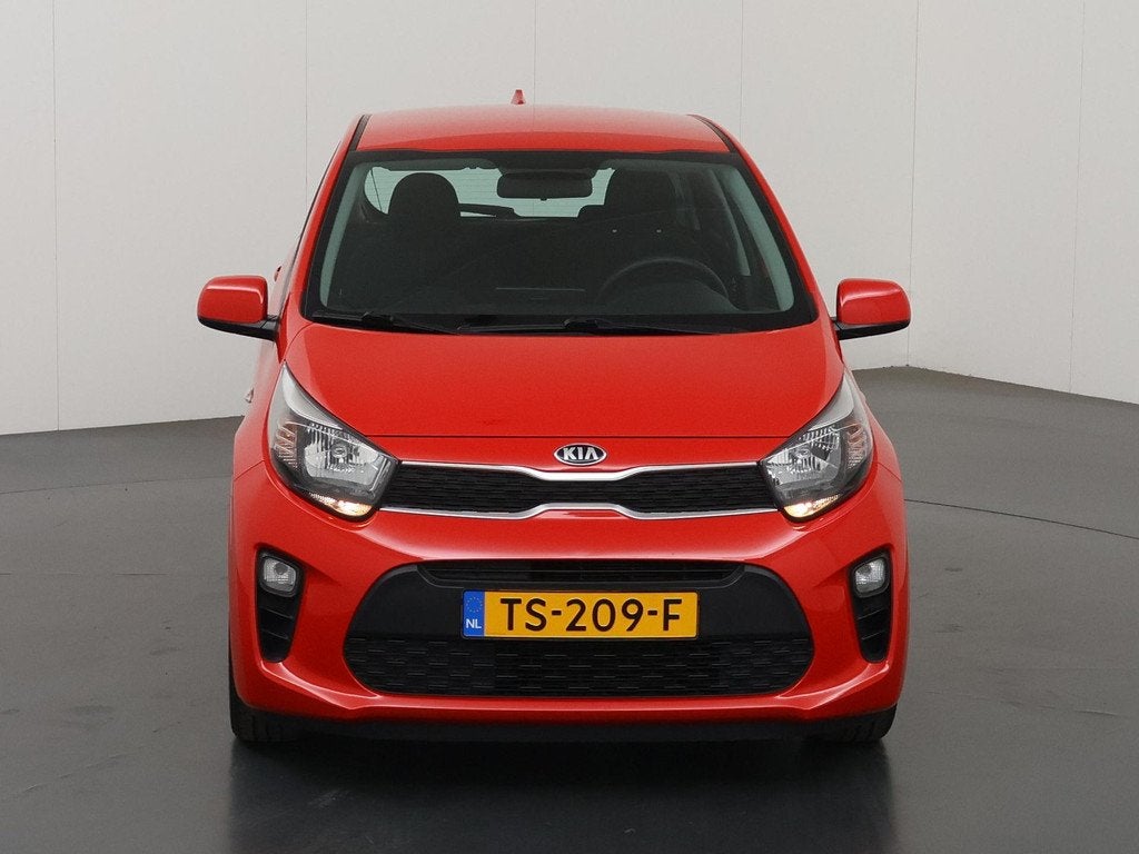Kia Picanto 1.0 CVVT ComfortPlusLine Navigator | Cruise Cont, Auto's, Kia, Voorwielaandrijving, Start-stop-systeem, Stof, Gebruikt
