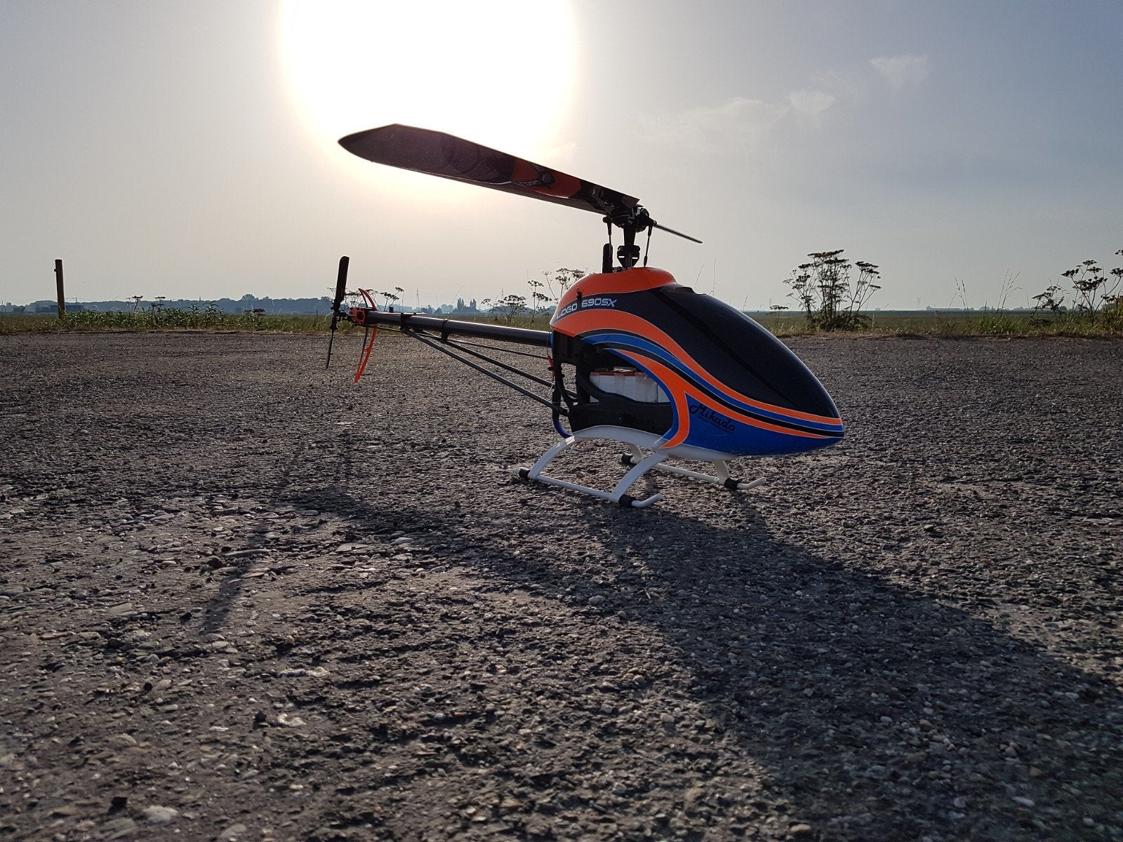 Mikado Logo 690sx, Ophalen