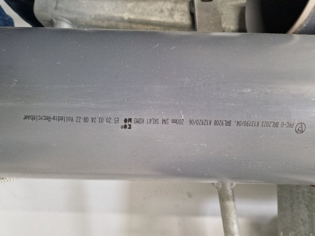 PVC rioolbuis, Ophalen, Pvc, Overige typen, Nieuw