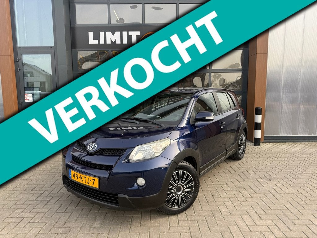Toyota Urban Cruiser 1.3 VVT-i Aspiration Nw.koppeling/Airco, Auto's, Toyota, Voorwielaandrijving, Gebruikt, Blauw, 49 €/maand