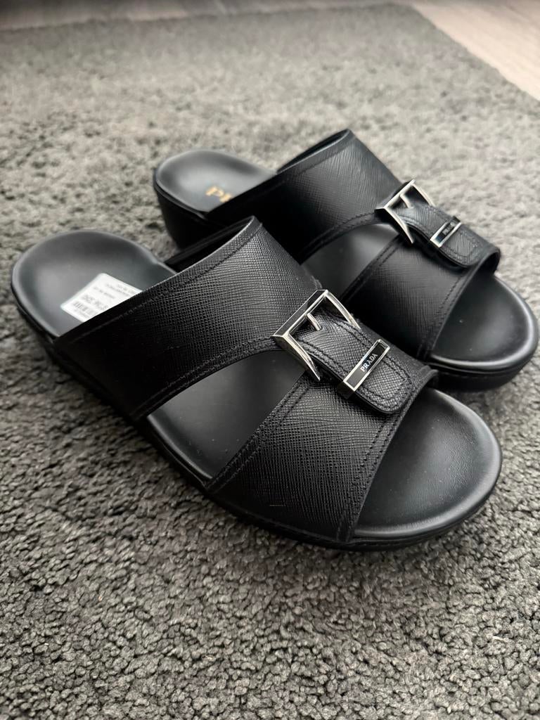 Prada Sandalen Maat 36 Nieuw, Kleding | Dames, Schoenen, Ophalen of Verzenden, Nieuw, Zwart, Sandalen of Muiltjes