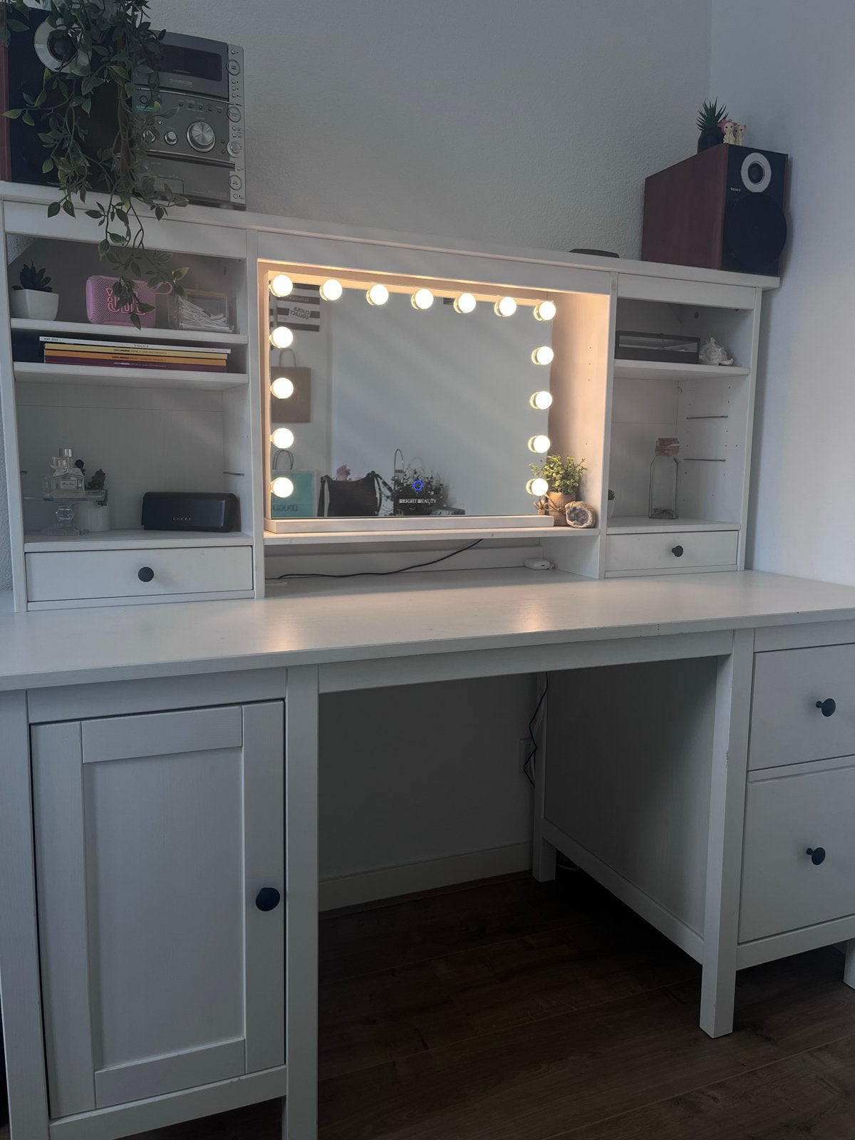 IKEA Hemnes Bureau met bovenstuk, Ophalen, Gebruikt, Scandinavisch, IKEA