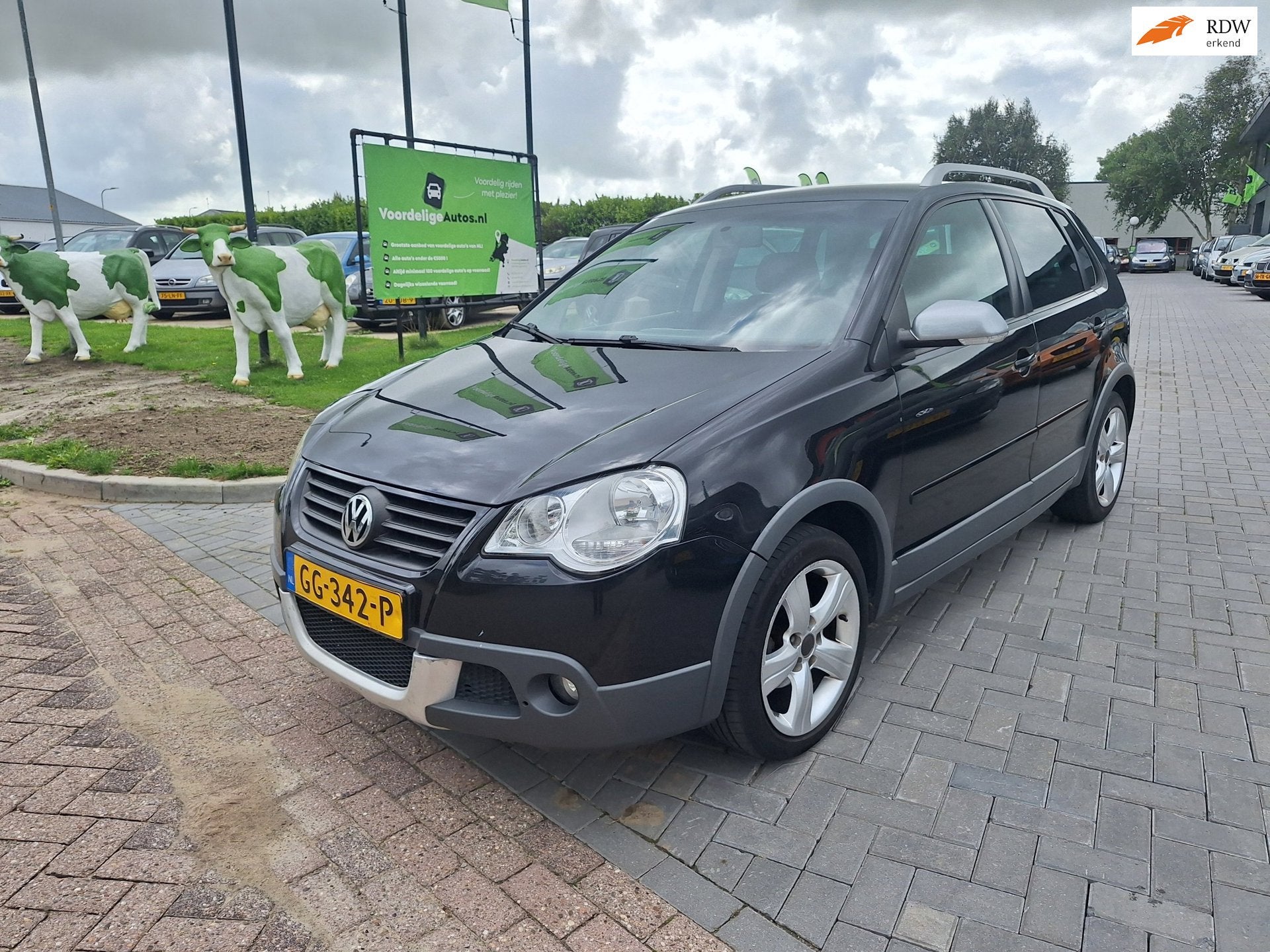 Volkswagen Polo 1.4-16V Edition Cross Polo / Nette auto / Ni, Voorwielaandrijving, 15 km/l, Gebruikt, Zwart