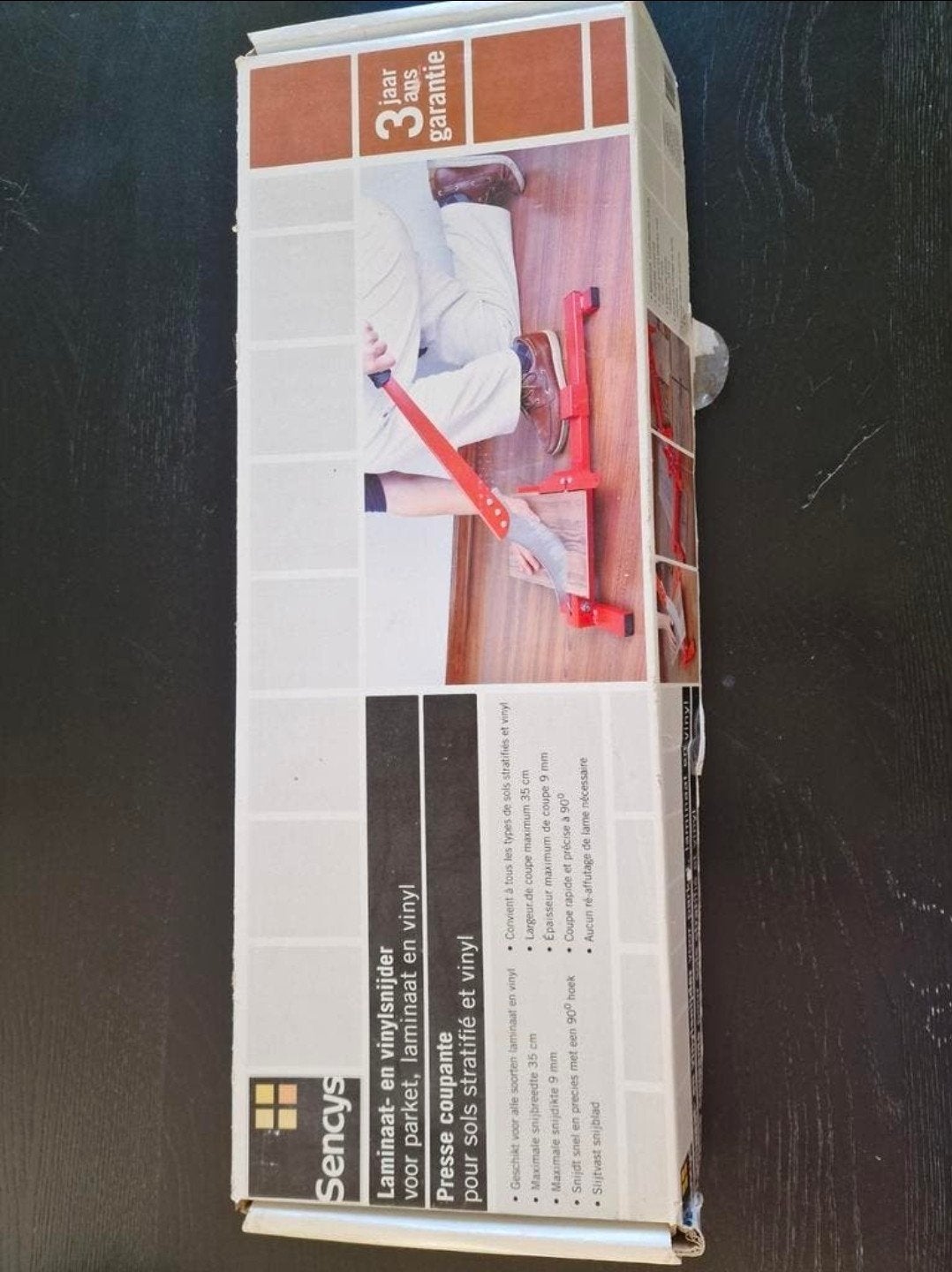 Sencys Laminaat- en Vinylsnijder, Ophalen, Gebruikt, 50 tot 150 cm, 10 tot 30 cm