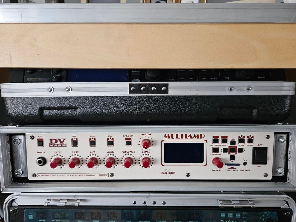 DV Mark multiamp, Ophalen, Gebruikt