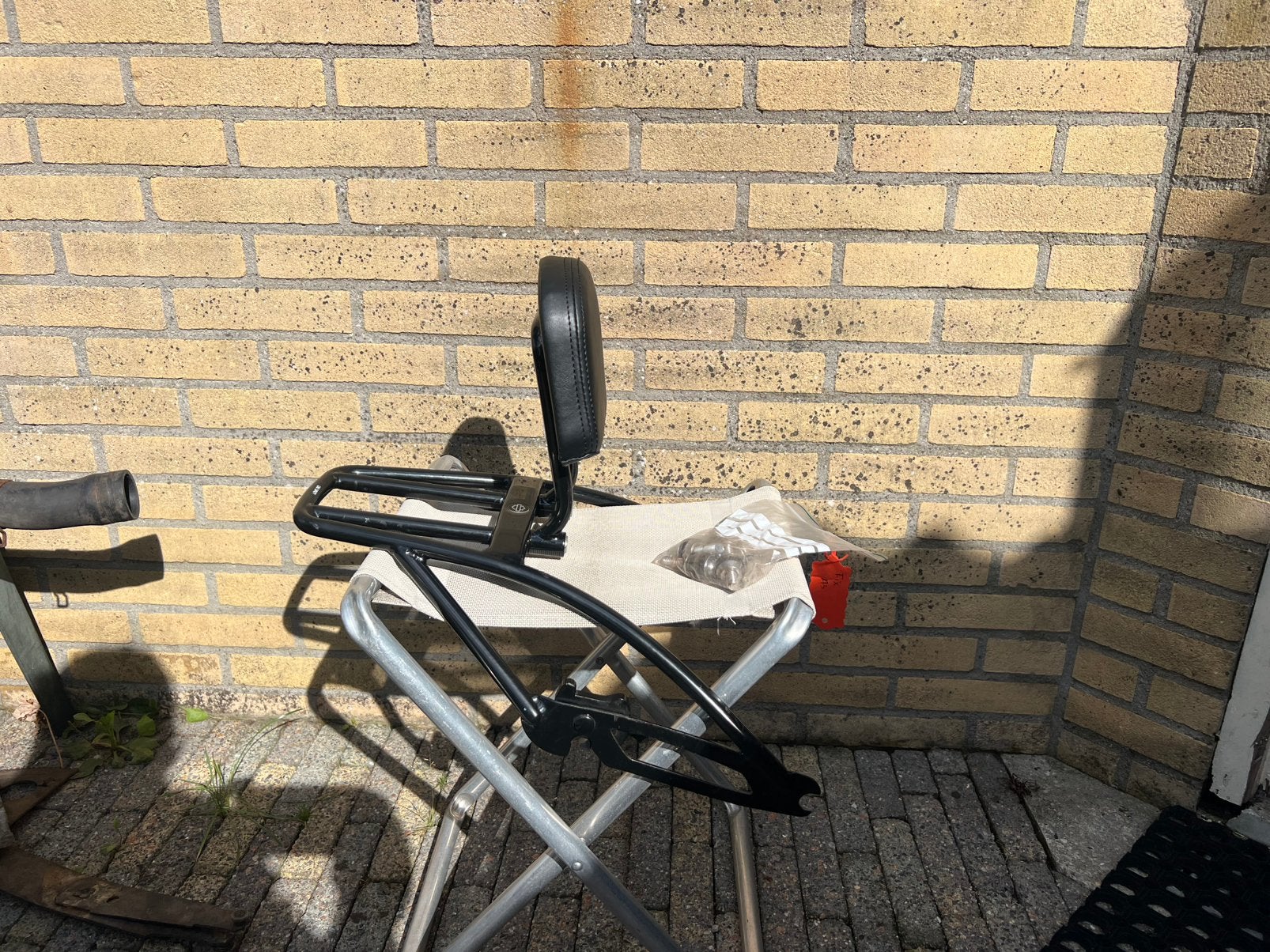 Harley-Davidson Sissy Bar & Bagagerek voor Street XG, Motoren, Ophalen of Verzenden, Zo goed als nieuw