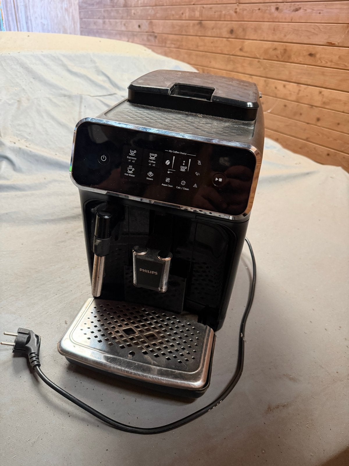 Philips Koffiemachine, Witgoed en Apparatuur, Afneembaar waterreservoir, Espresso apparaat, Zo goed als nieuw, 2 tot 4 kopjes