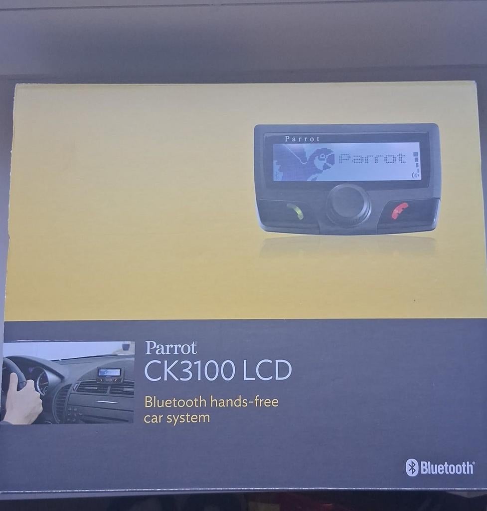 Parrot CK3100 LCD Bluetooth handsfree bellen in auto, Ophalen of Verzenden, Nieuw